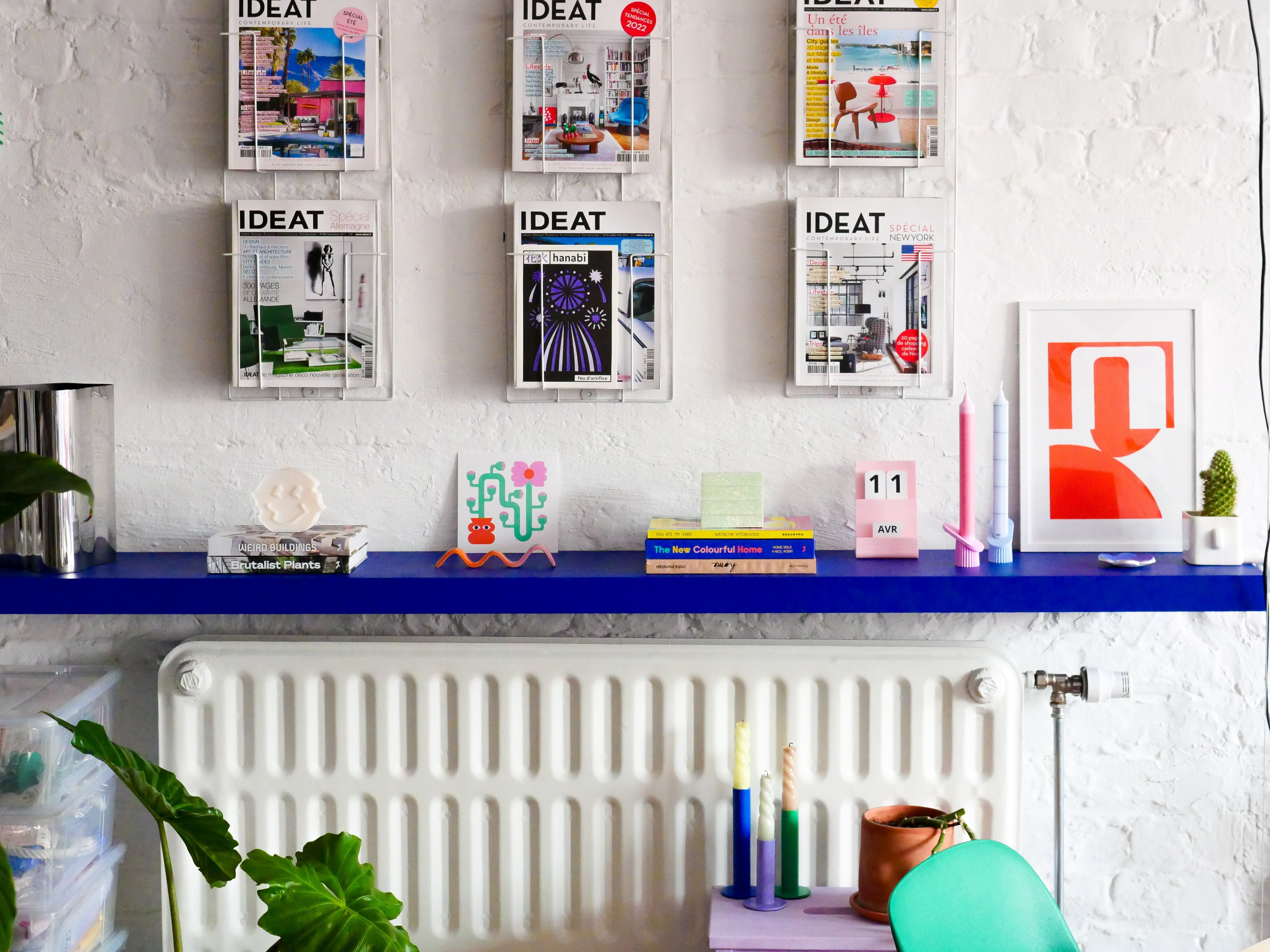 How to style a shelf without making it look cluttered - Re-leaf