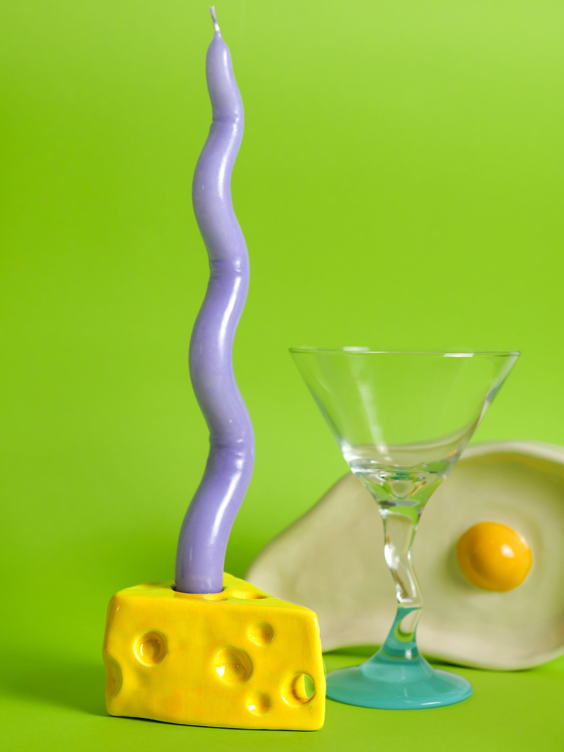 Cheese Candleholder