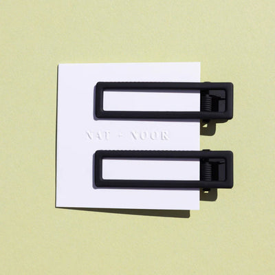 Lu Lu hair clip in black - Re-leaf