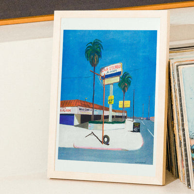 Nao Tatsumi - Los Angeles, California - Poster