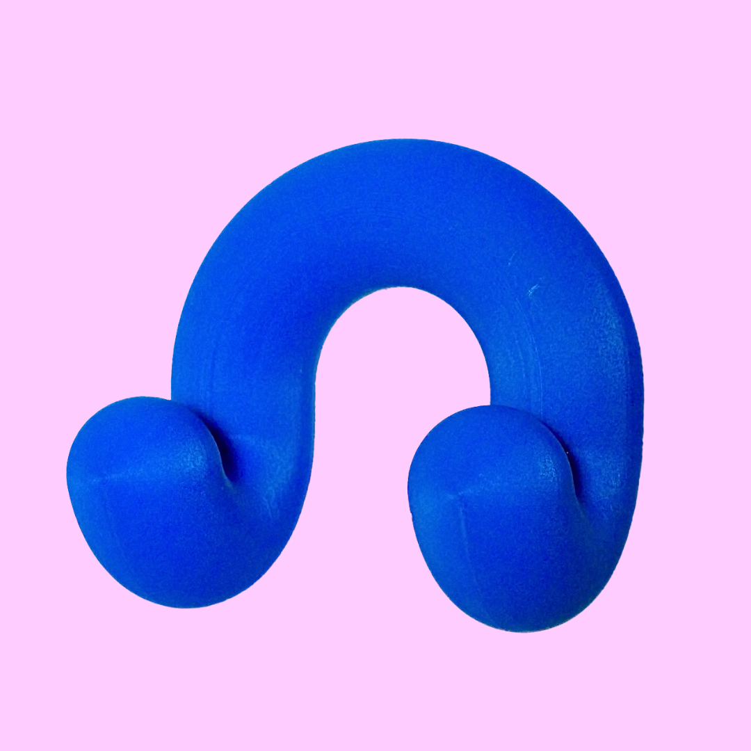 Bull Wall Rack - Cobalt Blue