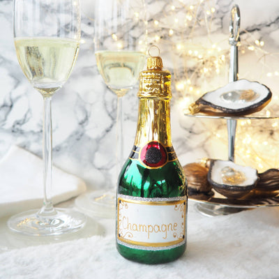 Champagne Christmas Decoration - Re - leaf