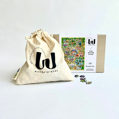 »Ein guter Park« von Sandra Bayer Puzzle - Re - leaf