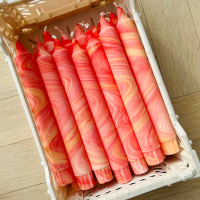 Lava Taper Candle - Re - leaf