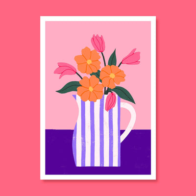 Vase Fleuri - Re - leaf