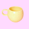 Party Ball Mug Yellow 500 ml - Re-leaf