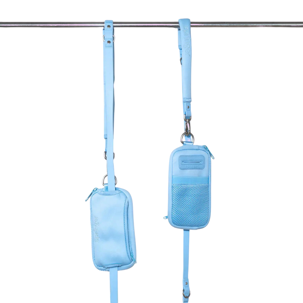 Walk Bag + Dog Collar Blue - Re-leaf