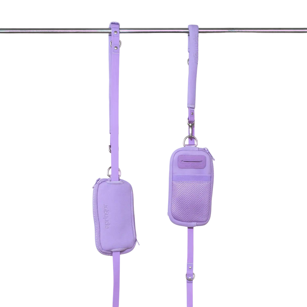 Walk Bag + Dog Collar Lilac - Re-leaf