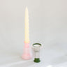 Double candle holder 2.21.2 - green - Re-leaf