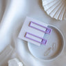 Lu Lu hair clip in lilac clips Nat + Noor