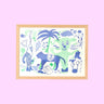 Rave rabbit Prints Tropical Scandinavia