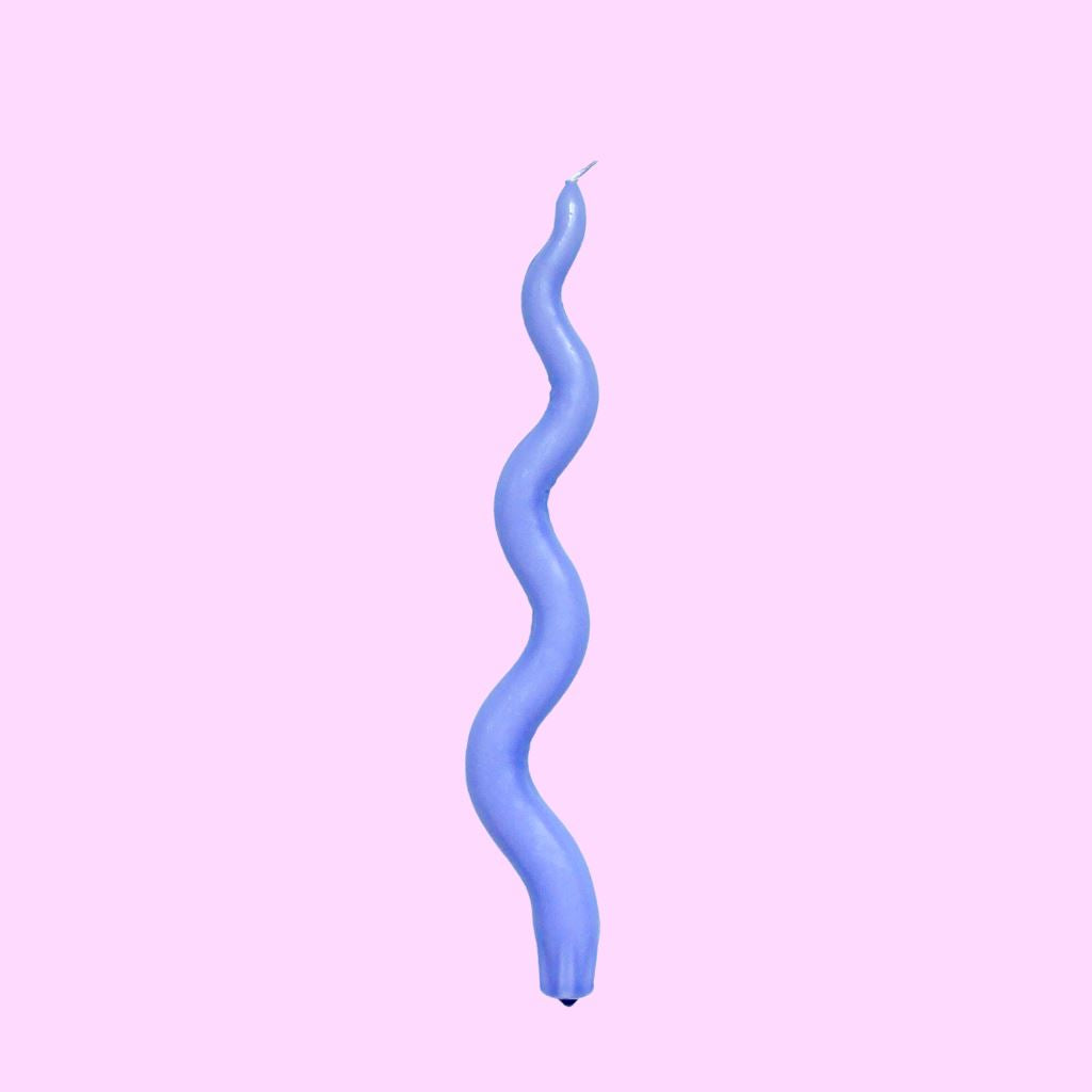 Ripple candle periwinkle Decorative candles Viisiionss