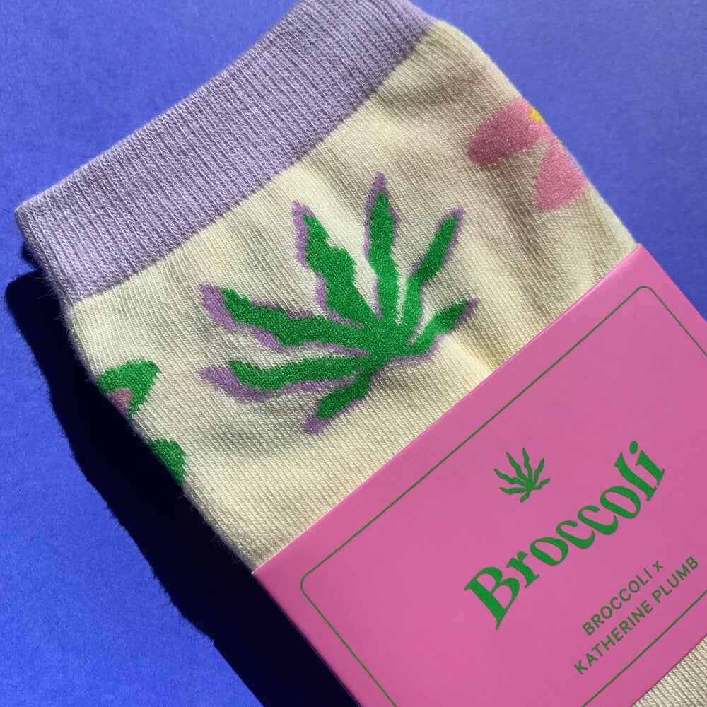 Weed socks Socks Broccoli