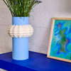 POP Modular Vase Blue Light and Cream