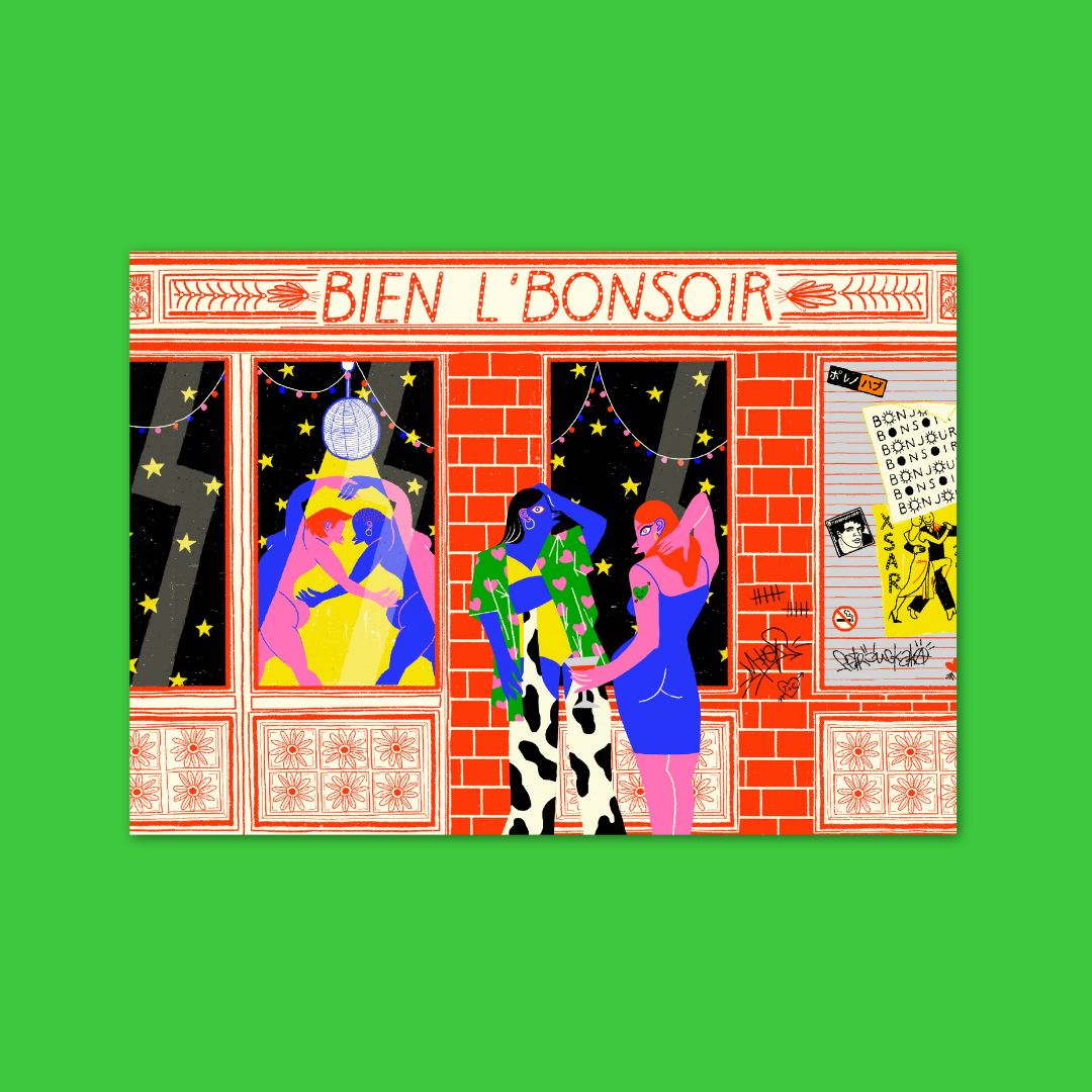 Bien l'Bonsoir A5 Print