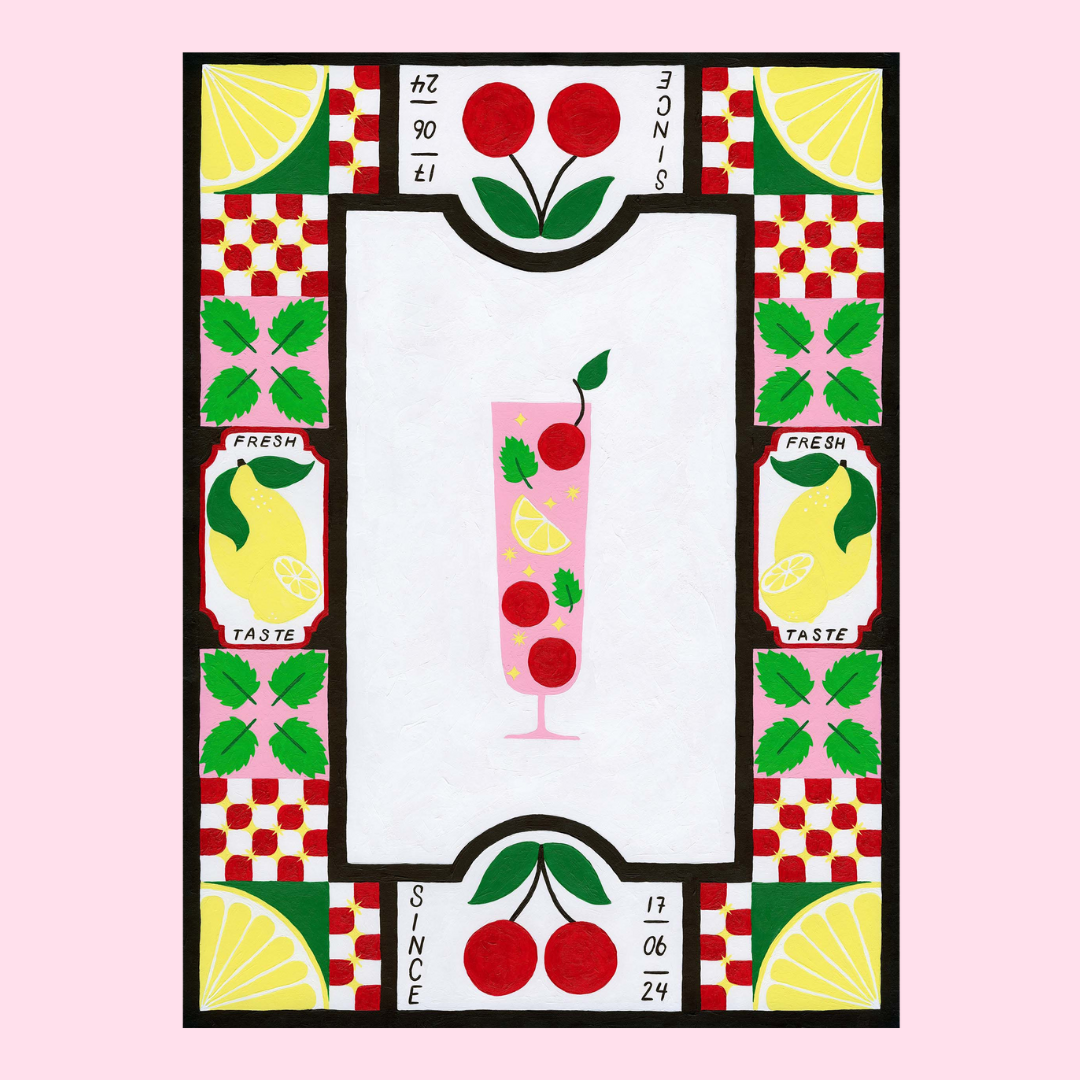 Cherry Lemon-ade Print