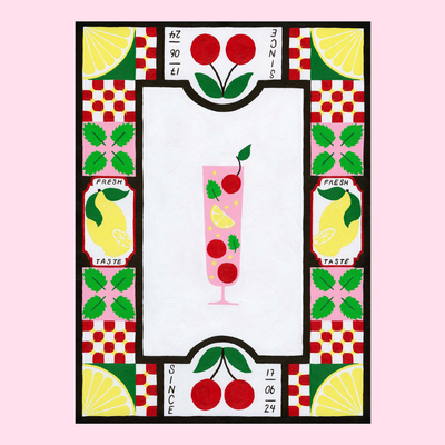 Cherry Lemon-ade Print