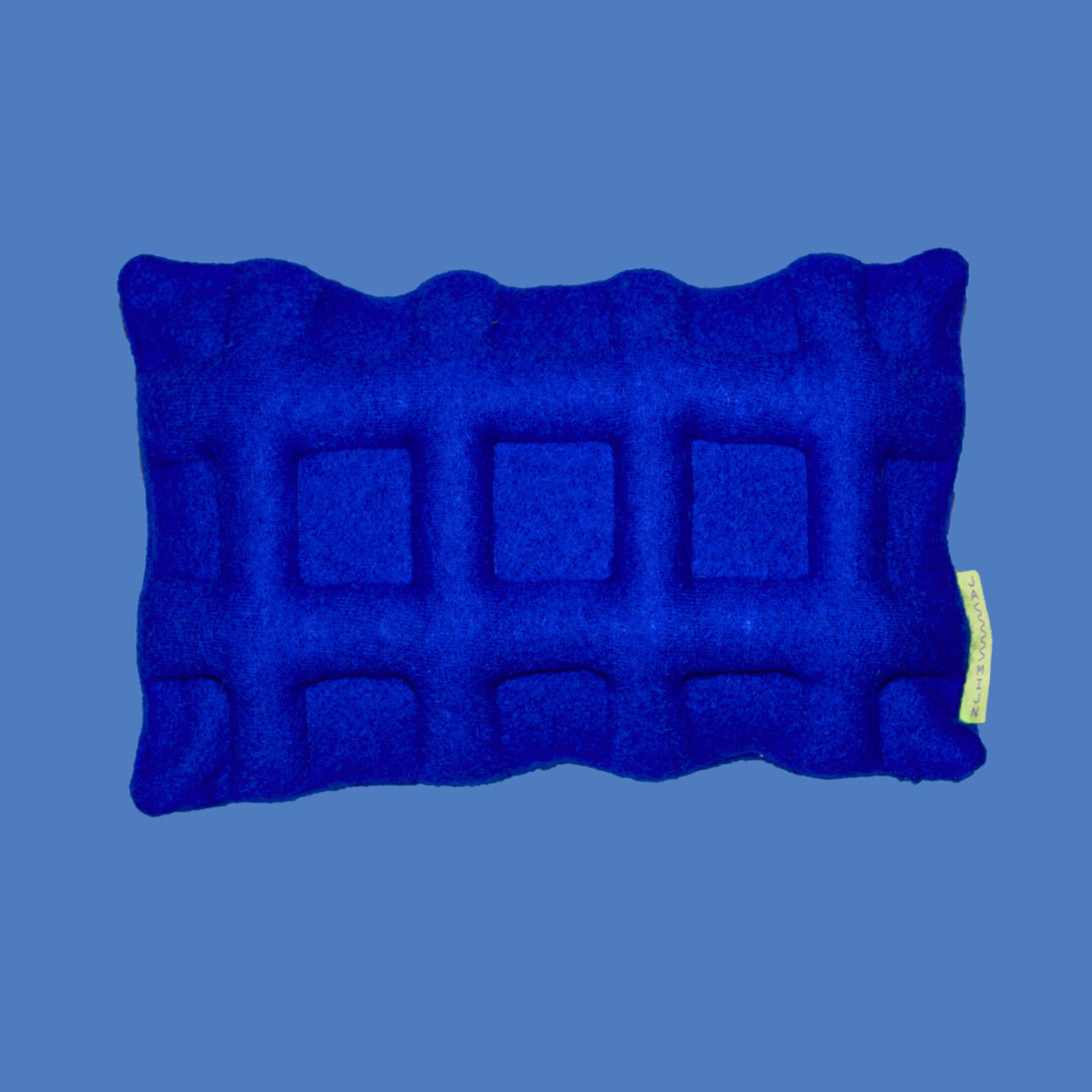 Grid Pillow Ultramarine