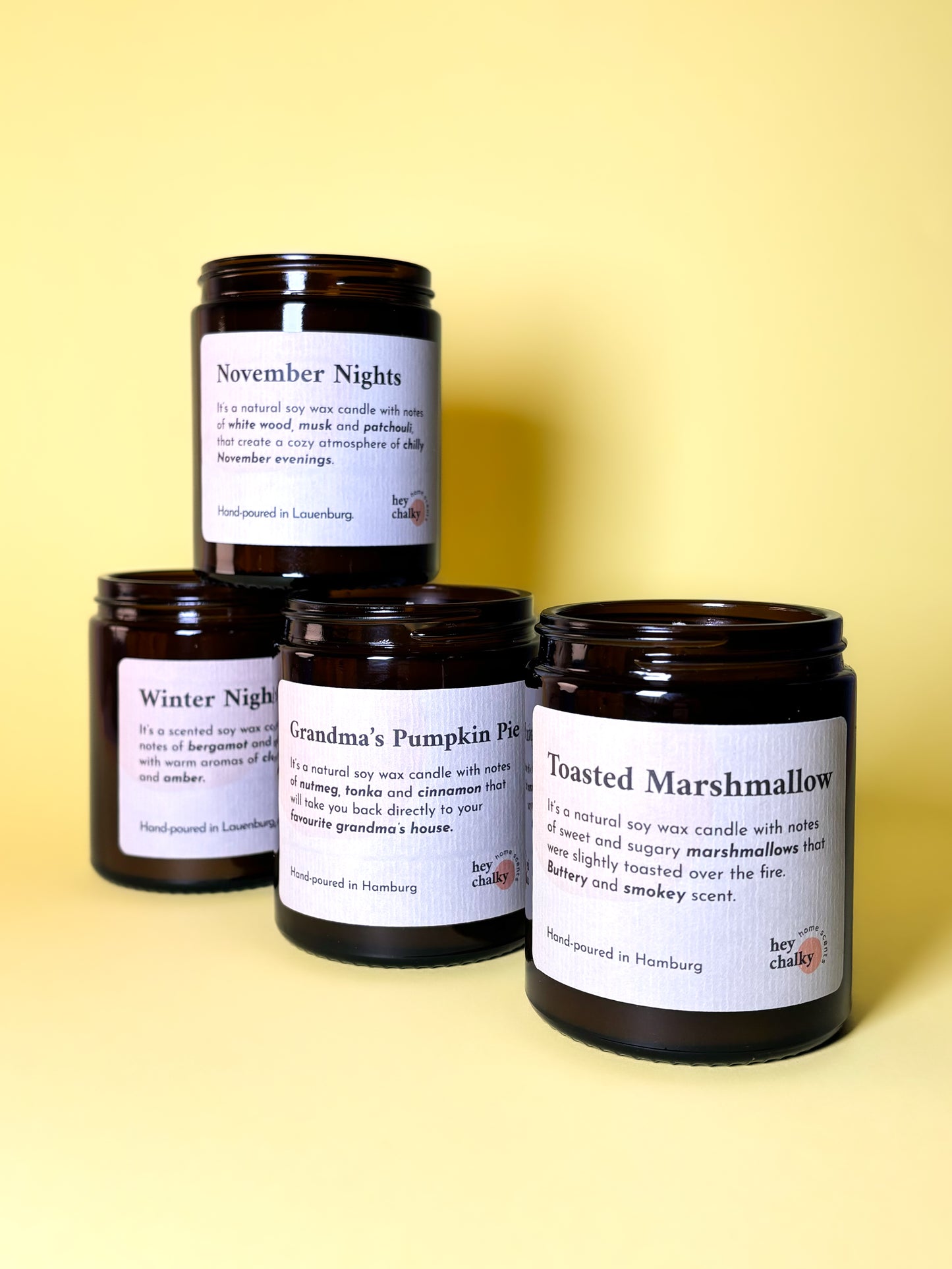 Winter Nights Candle