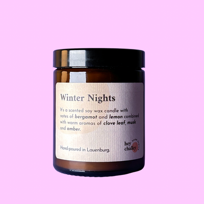 Winter Nights Candle