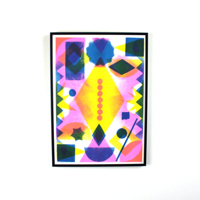Geometric Compositions A3 Print