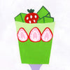 Matcha Strawberry Parfait Print