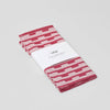 Stripes Burgundy/Natural Napkin
