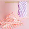 Linen Tea Towel Set - Checkers