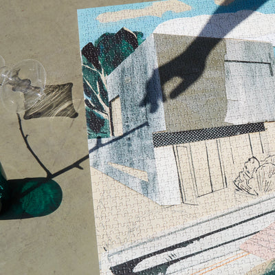 »Brandlhuber mit Liege« von Rinah Lang - Re - leaf