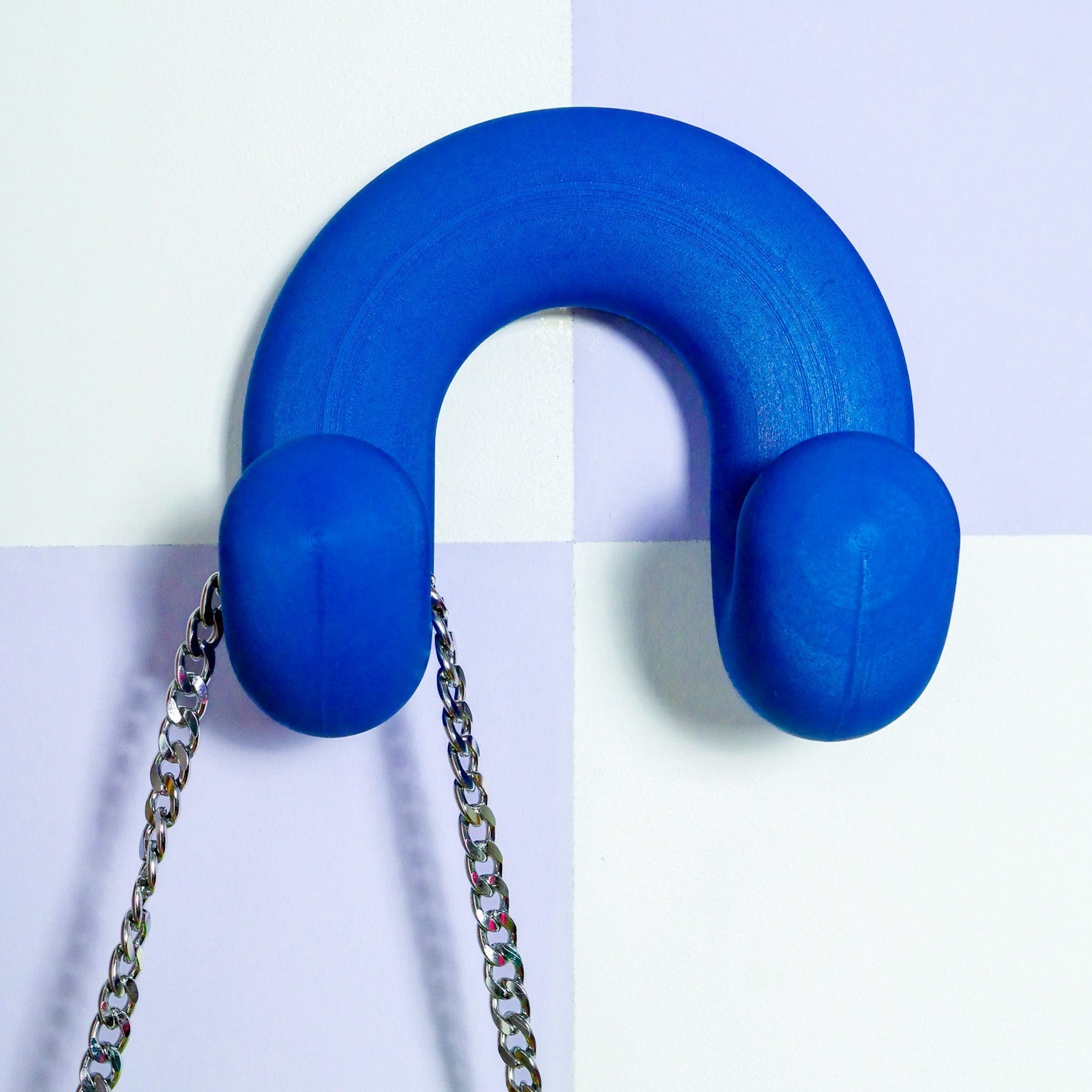 Bull Wall Rack - Cobalt Blue - Re - leaf