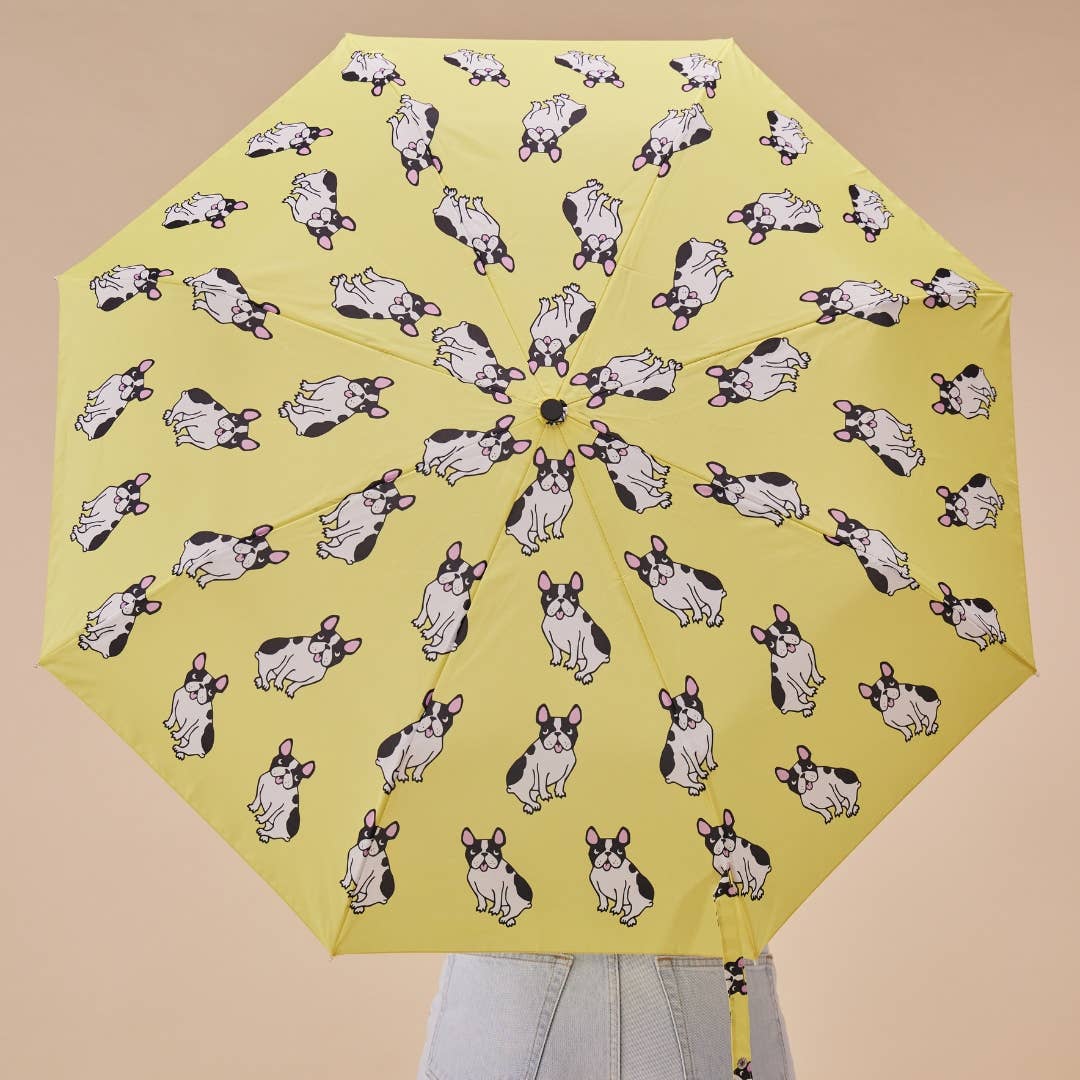 Bulldog Yellow Eco - friendly Umbrella - Re - leaf