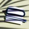 Byron hair clip in navy - Re-leaf