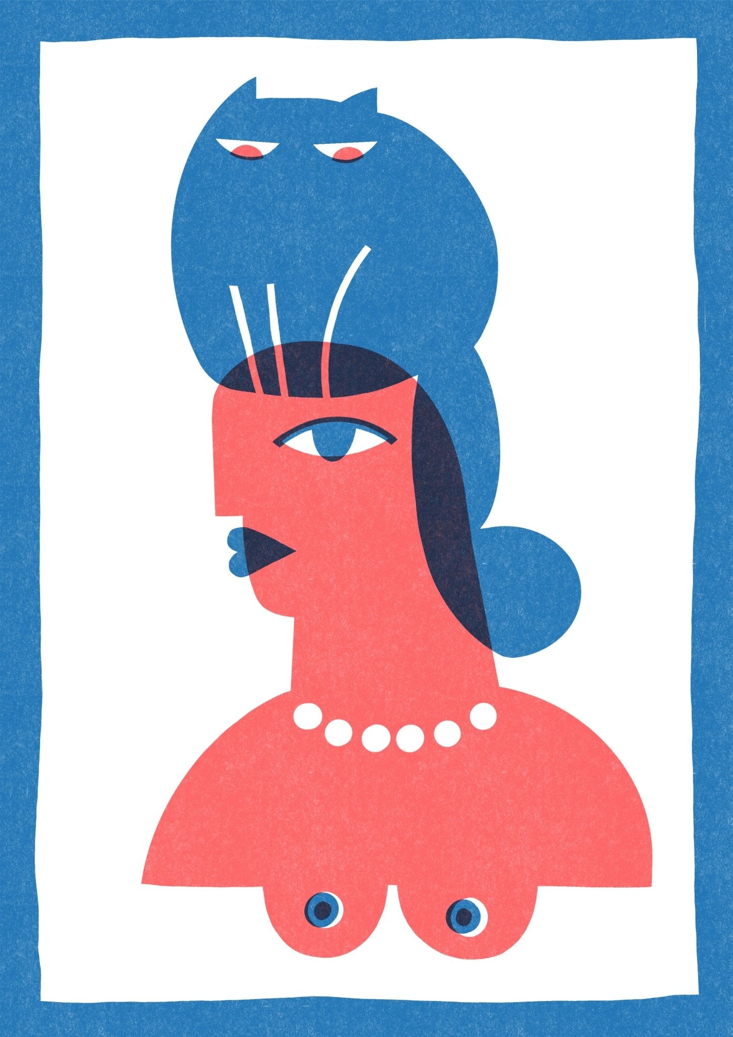Cat Lady Print - Re - leaf
