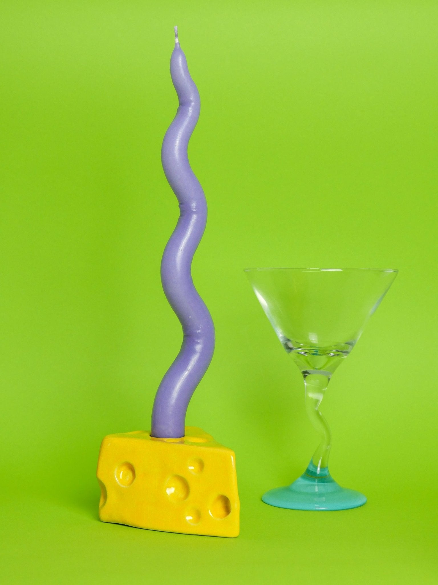Cheese Candleholder - Re - leaf
