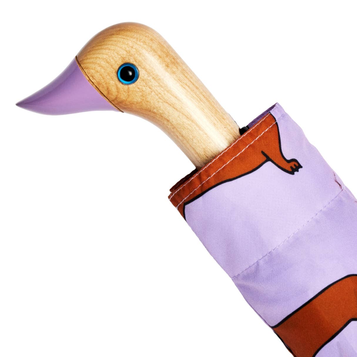 Dachshund Lilac Eco - friendly Umbrella - Re - leaf