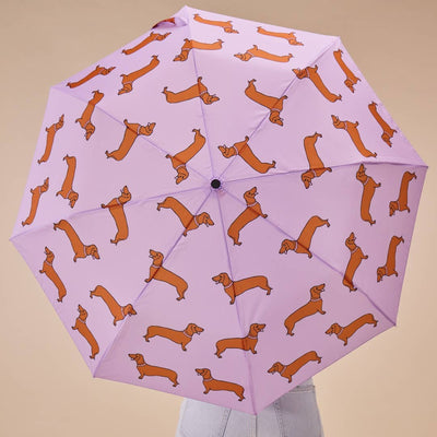 Dachshund Lilac Eco - friendly Umbrella - Re - leaf