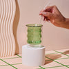 Double Wall Groovy Cup - green - Re - leaf