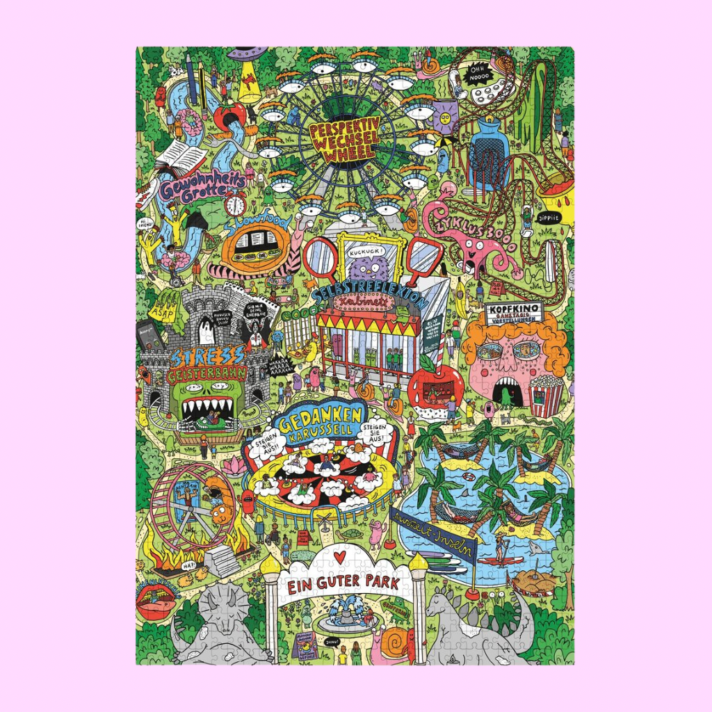 »Ein guter Park« von Sandra Bayer Puzzle - Re - leaf