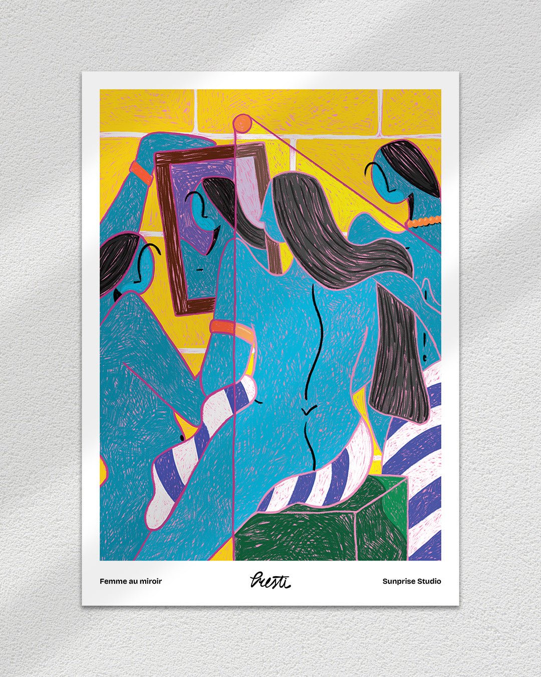 Femme au Miroir - Re - leaf