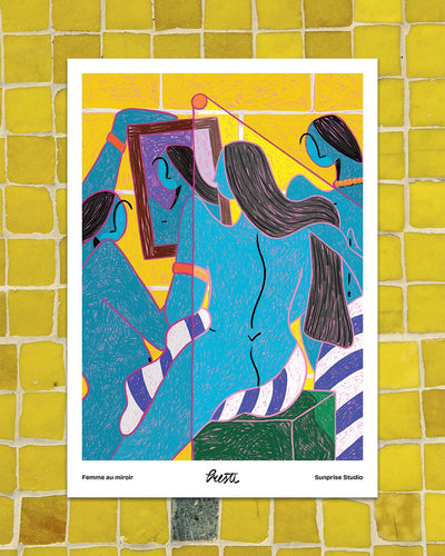 Femme au Miroir - Re - leaf