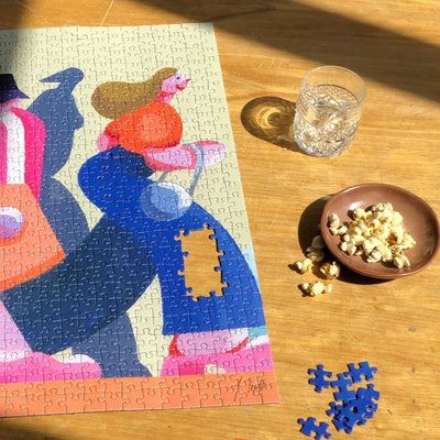 »Follower*innen« von Jill Senft Puzzle - Re - leaf