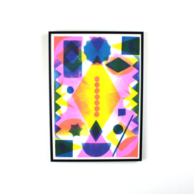 Geometric Compositions A3 Print - Re - leaf