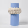 POP Modular Vase Blue Light and Cream