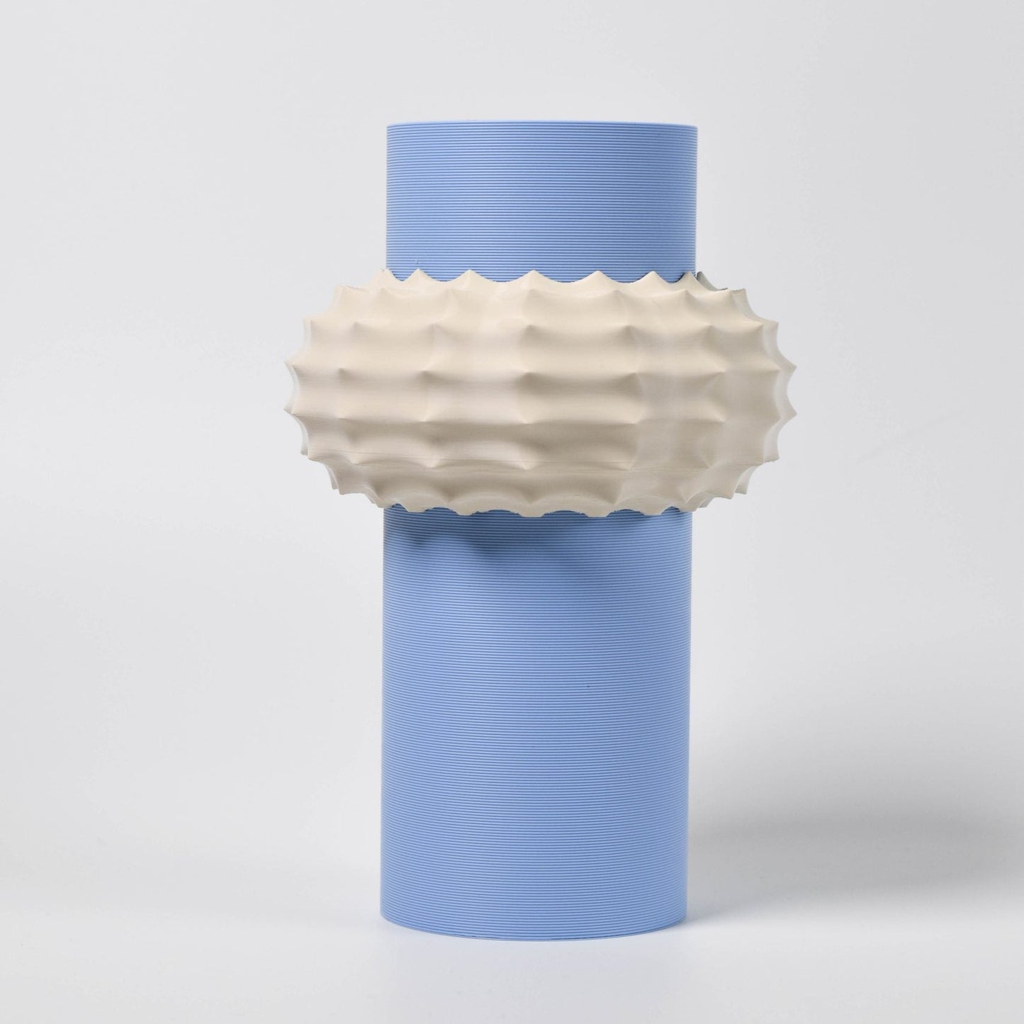 POP Modular Vase Blue Light and Cream