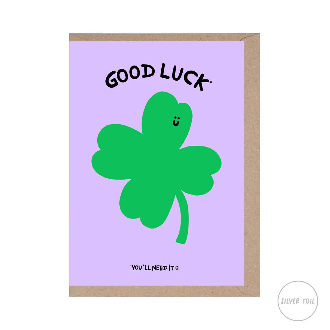 Good Luck Card - Re - leaf