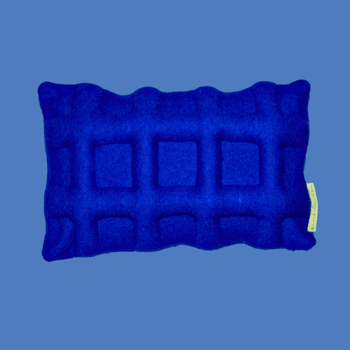 Grid Pillow Ultramarine - Re - leaf