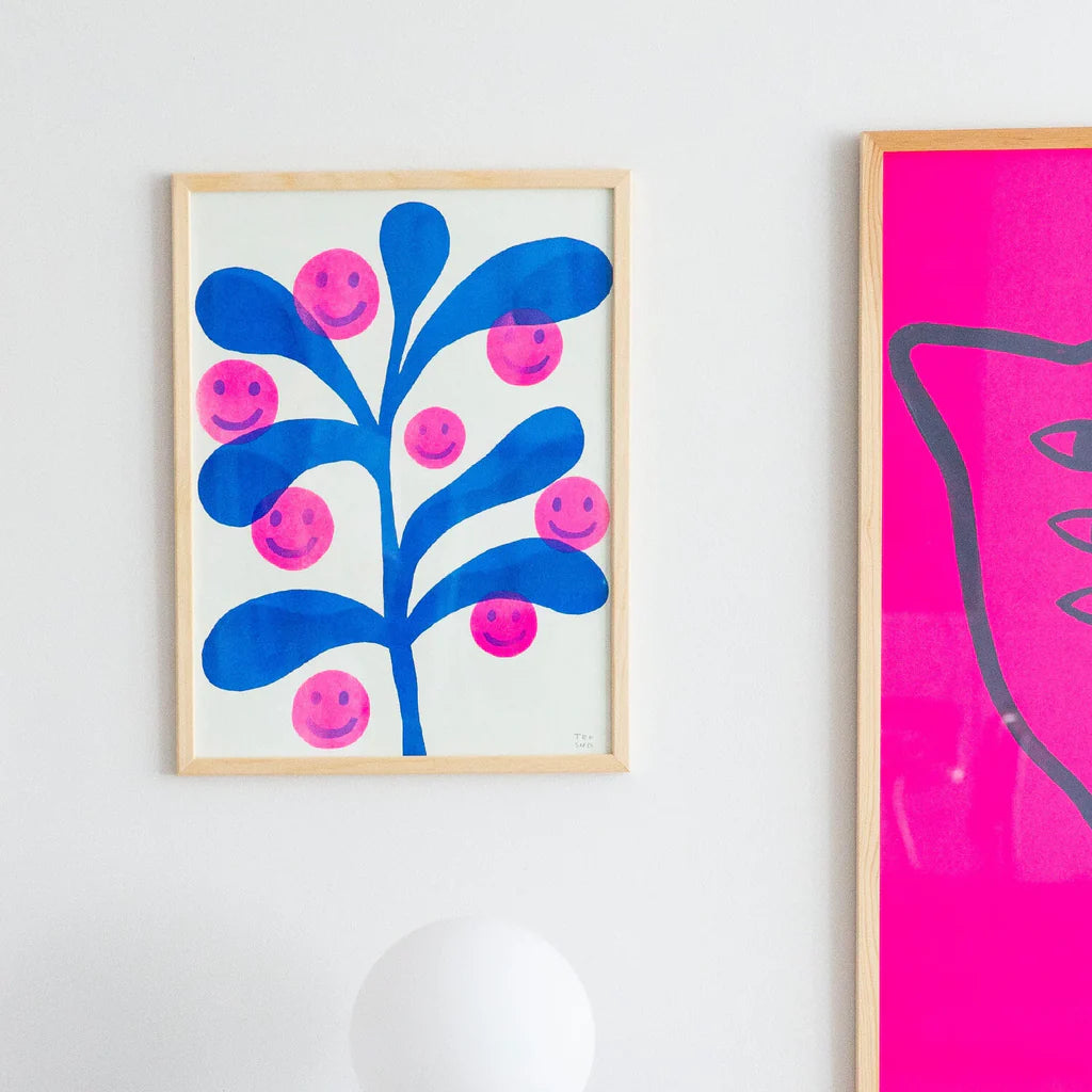 Grow Yourself Happy in pink - Re-leaf