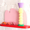Handmade Colorful Decorative Wall Shelf - Re - leaf