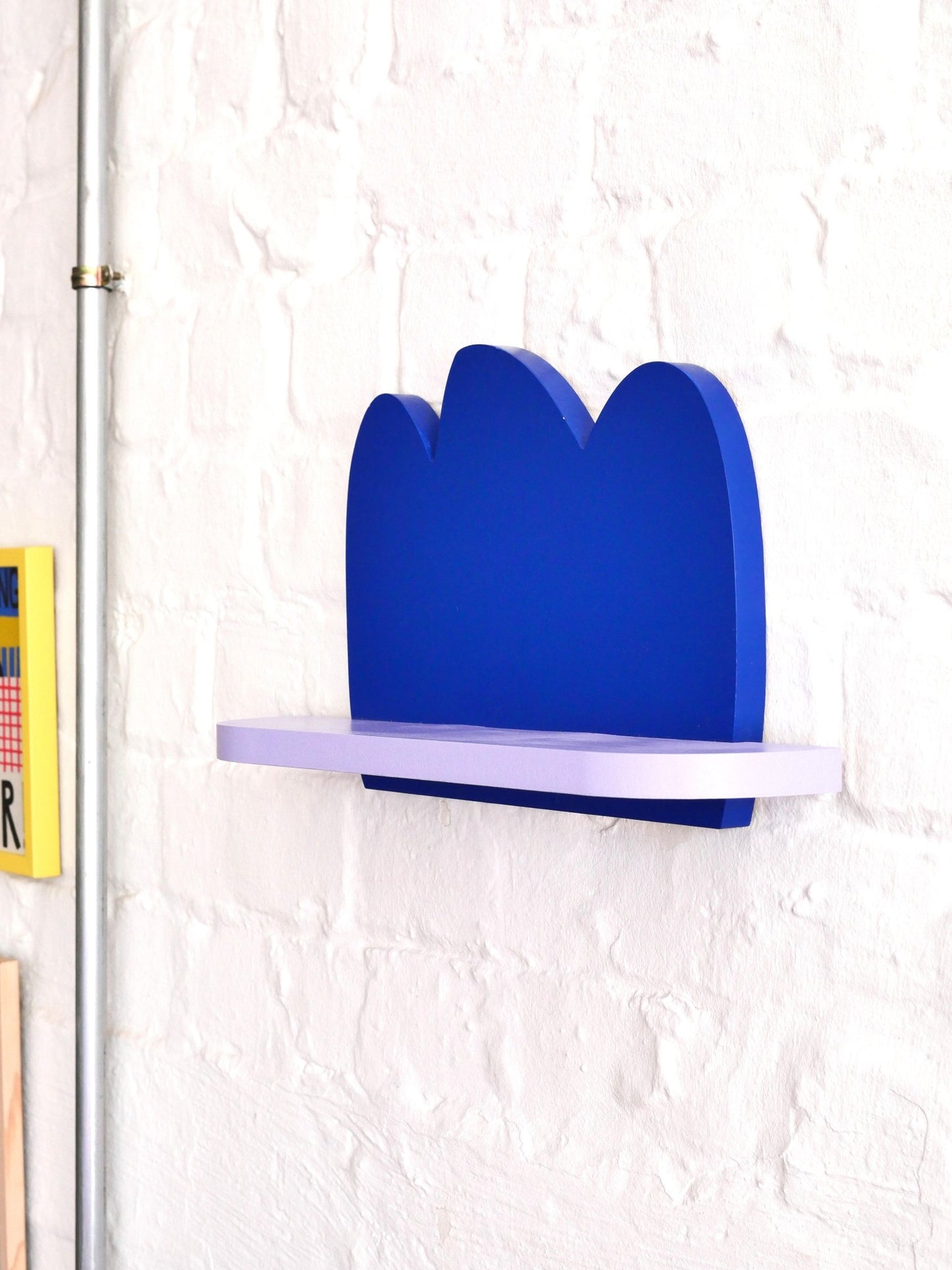 Handmade Colorful Decorative Wall Shelf - Re - leaf