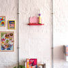Handmade Colorful Decorative Wall Shelf - Re - leaf